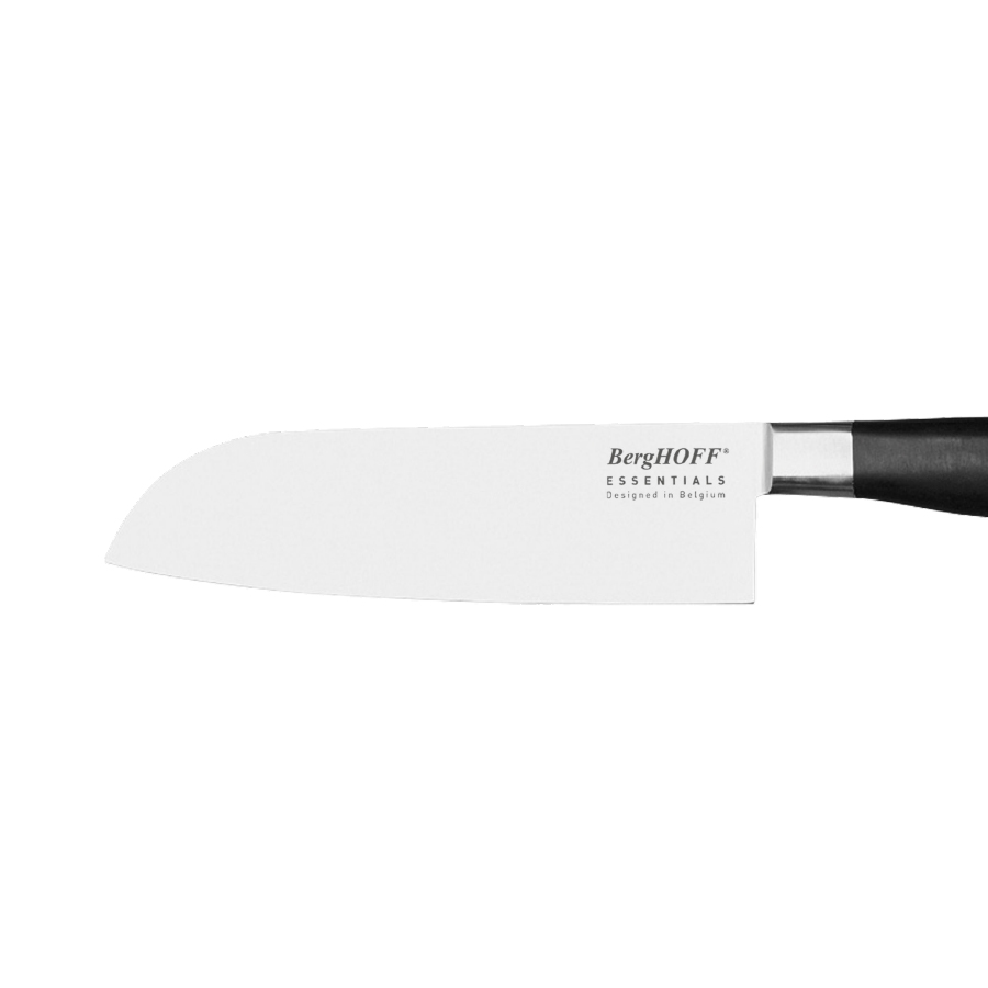 มีดซันโตกุสแตนเลสสตีล BergHOFF รุ่น Essential ทนทาน 18 ซม. สีเงิน ด้ามสีดำ 1399487_3